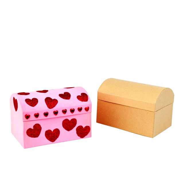 Colorations® Treasure of Hearts – A Chest Full of Kindness! Makes 12 Crafts