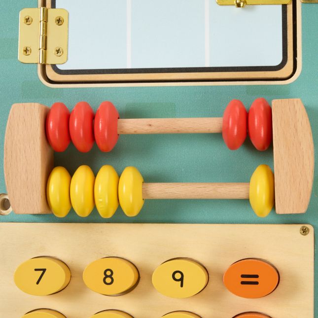 Excellerations® PlayGenius™ Community Helpers Wall Panel Market