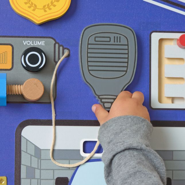 Excellerations® PlayGenius™ Community Helpers Wall Panel Police