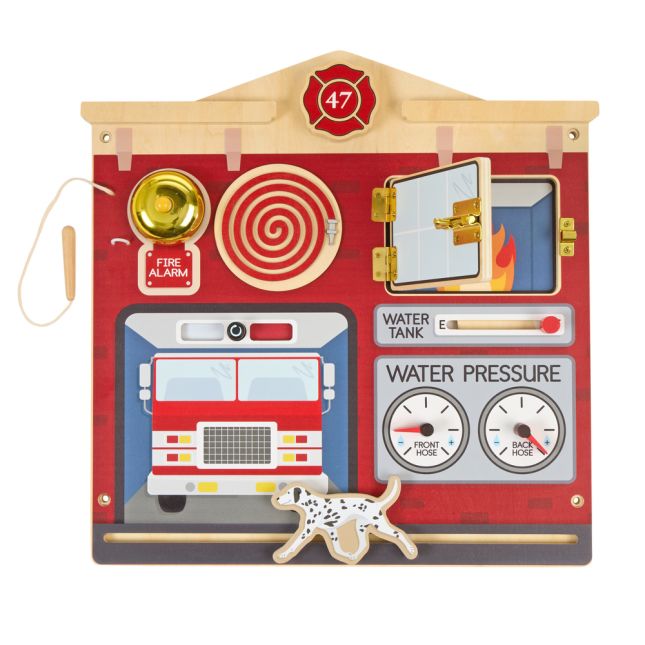 Excellerations® PlayGenius™ Community Helpers Wall Panel Fire