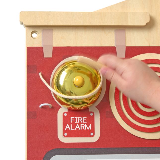 Excellerations® PlayGenius™ Community Helpers Wall Panel Fire