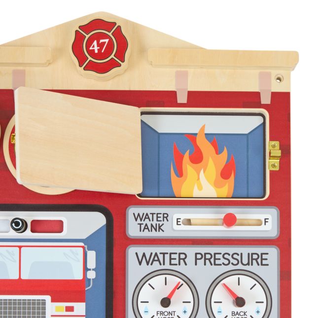Excellerations® PlayGenius™ Community Helpers Wall Panel Fire