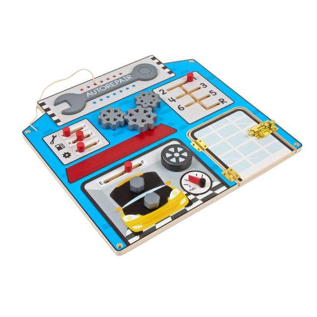 Excellerations® PlayGenius™ Community Helpers Wall Panel Garage