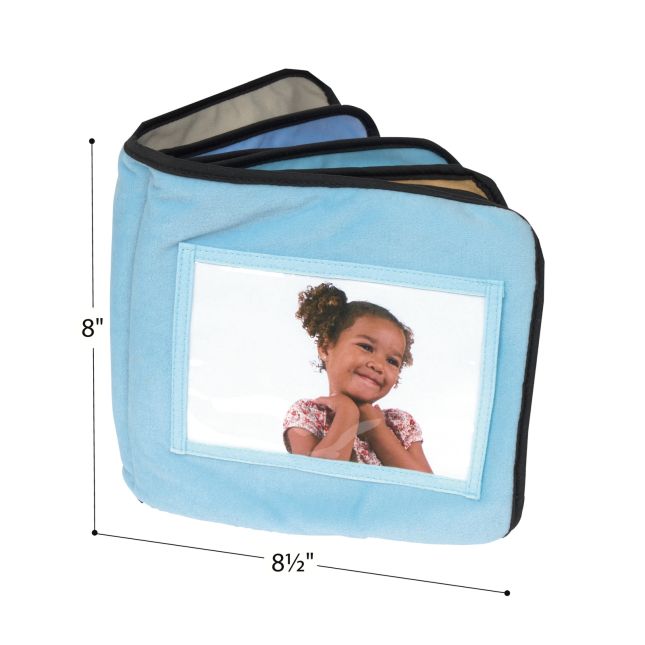Excellerations® Fabric Photo Album Calm Colors - 15 Pockets
