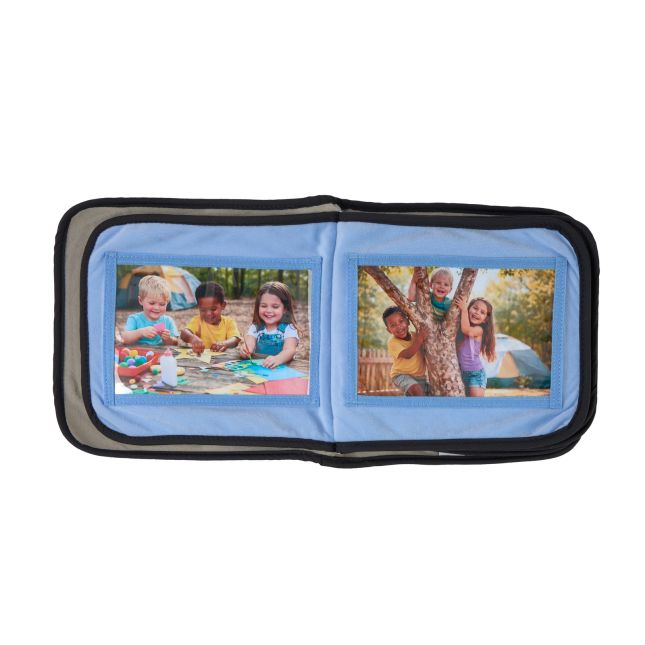 Excellerations® Fabric Photo Album Calm Colors - 15 Pockets