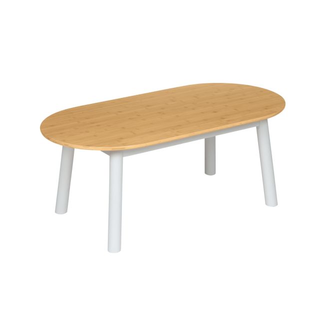 Environments® Milestones™ Bamboo and Rubberwood Oval Table