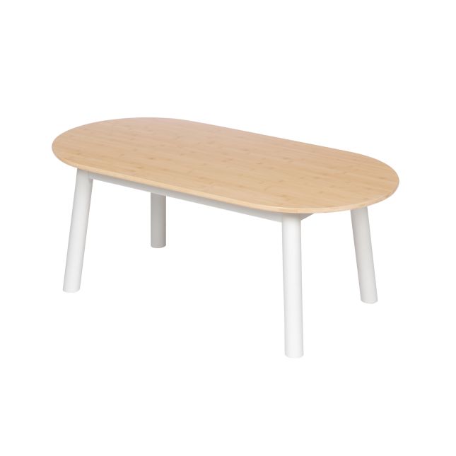 Environments® Milestones™ Bamboo and Rubberwood Oval Table