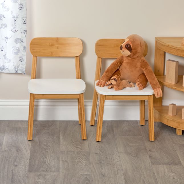 Environments® Milestones™ Bamboo and Rubberwood Chair - Set of 2