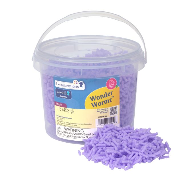 WONDER WORMZ™ PURPLE - 1 LB TUB