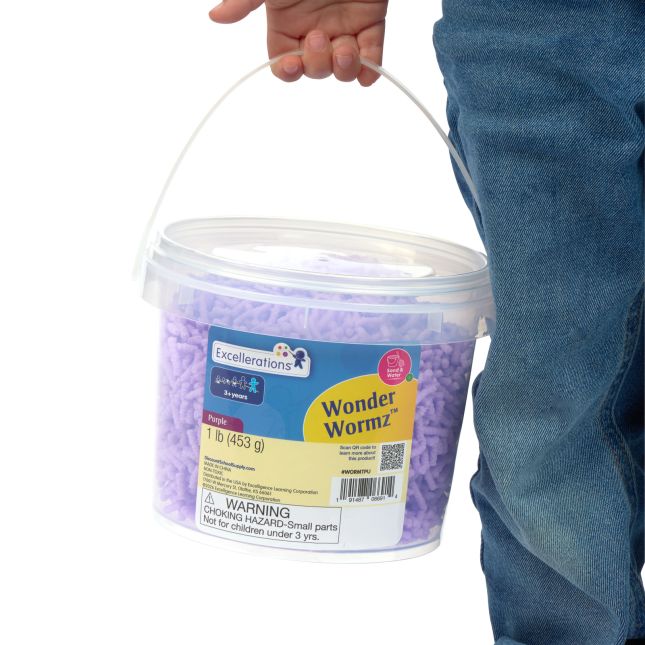 WONDER WORMZ™ PURPLE - 1 LB TUB