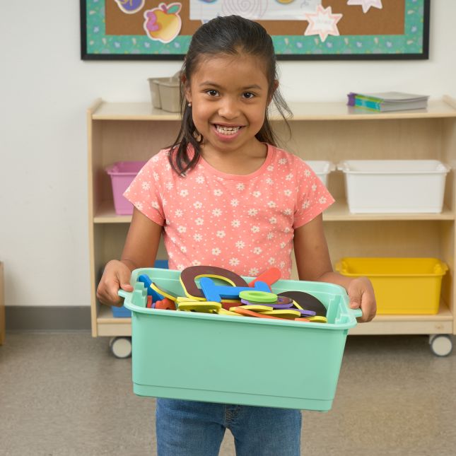 Really Good Stuff® Stacking Bins - 6 Pack - Bold Vibes