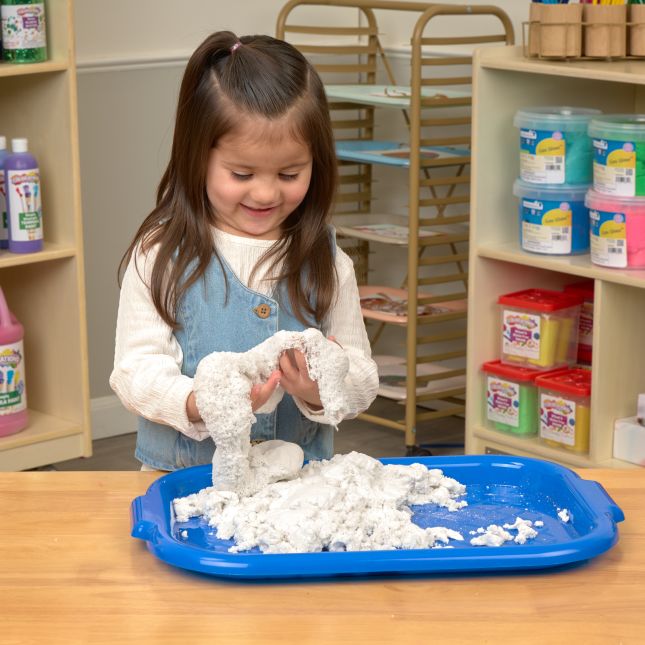 Excellerations® Sensory Snow-To-Go™ – 3.5 lbs Premade Artificial Snow