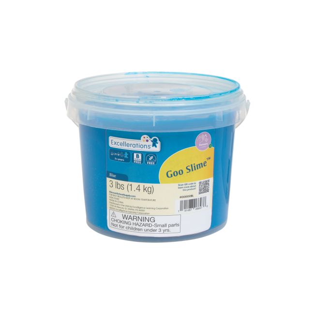 Excellerations® Goo Slime™ – 3 lbs Boron-Free, Gluten-Free Slime for Kid