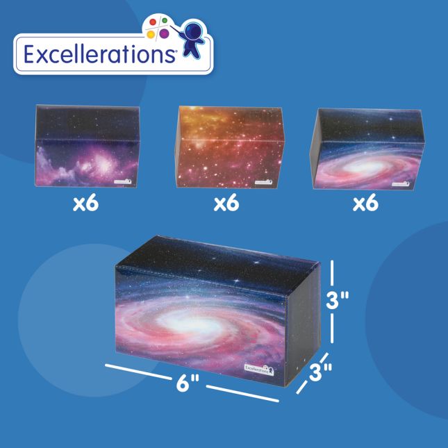 Excellerations® Scenery Blocks - Set of 108
