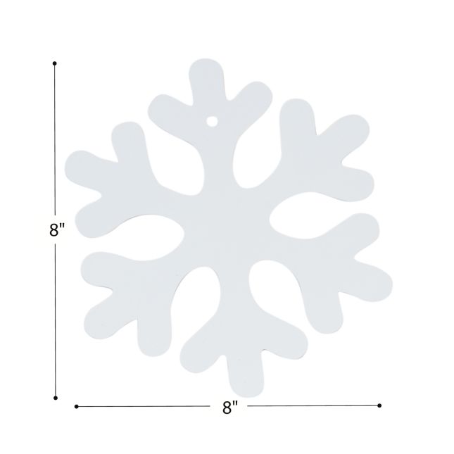Colorations® Decorate Your Own Paper Snowflakes - Set of 24