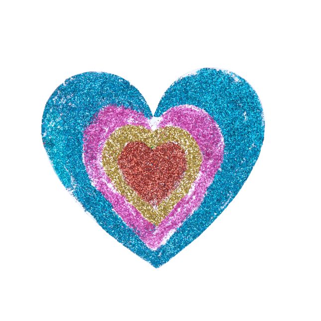Colorations® Decorate Your Own Paper Hearts - Set of 24