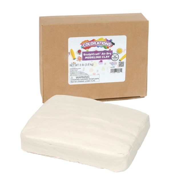 Colorations® Air Dry Modeling Clay - 8lbs