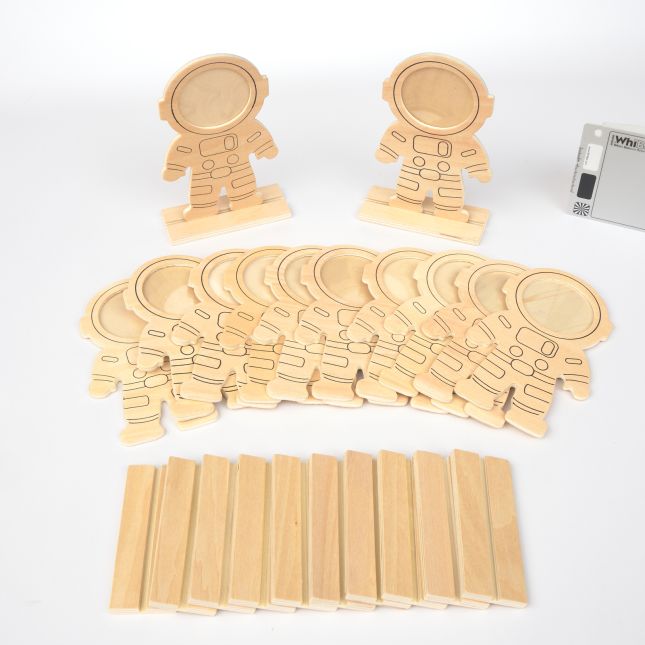 Colorations® Decorate Your Own Astronaut Photo Frame - Set of 12