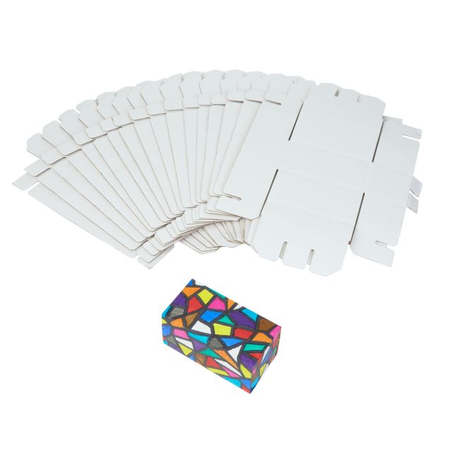 Colorations® Decorate Your Own Cardboard Blocks - Set of 18