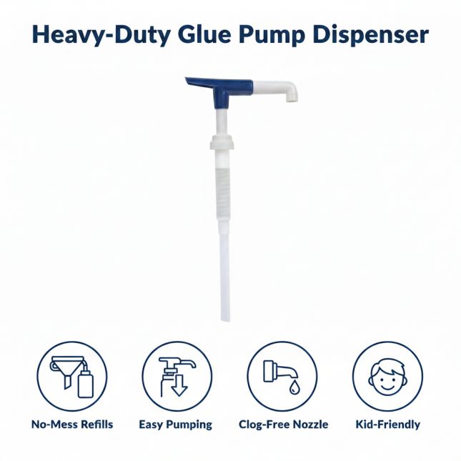 Colorations® Heavy-Duty Glue Pump Dispenser