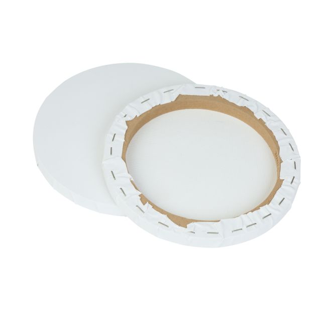 Colorations® 8" x 8" Circle Shaped Canvas - Set of 10