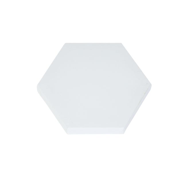 Colorations® 8" x 8" Hexagon Shaped Canvas - Set of 10