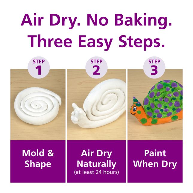 Colorations® Air Dry Modeling Clay - 24lbs Kit