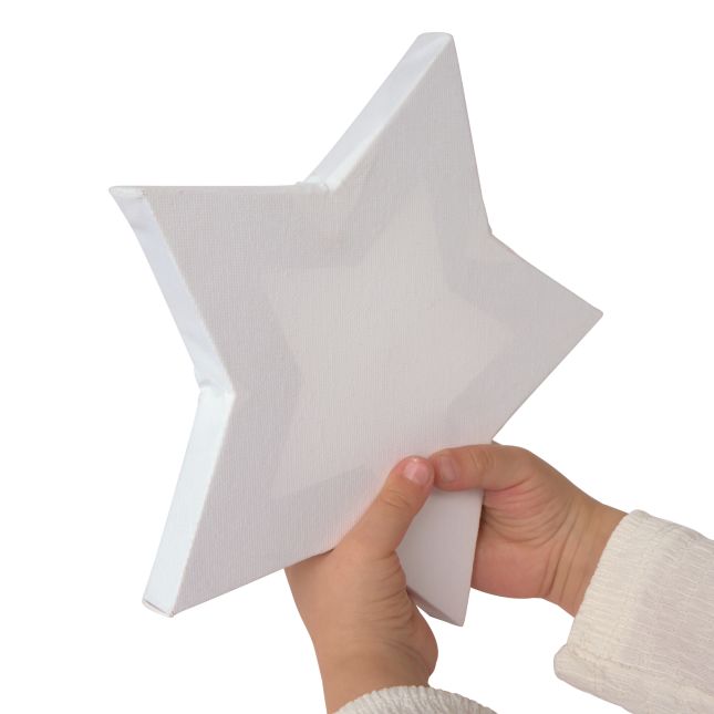 Colorations® Shaped Canvas Variety Pack – Set of 40