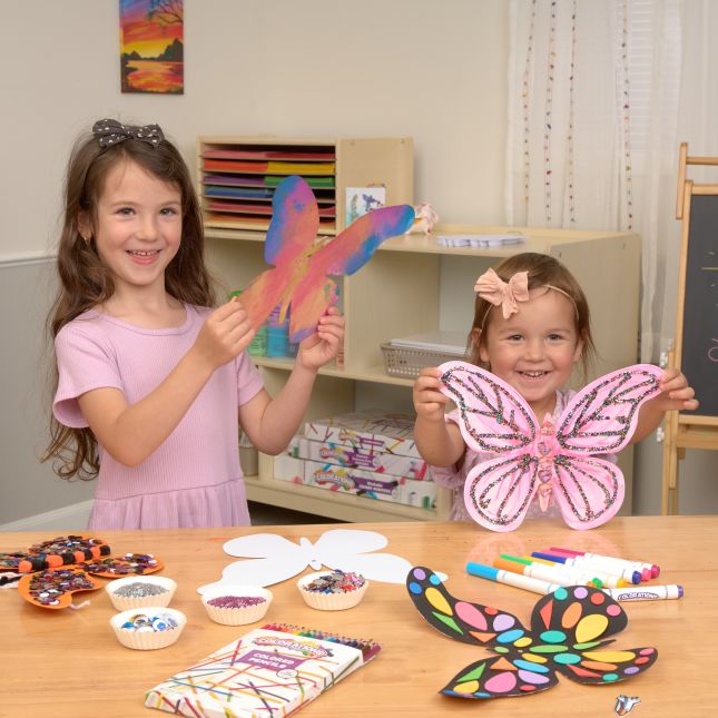 Colorations® Decorate Your Own Paper Butterflies - Set of 24