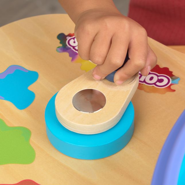 Colorations® Spin Art Station and Fluorescent Tempera Paint Kit