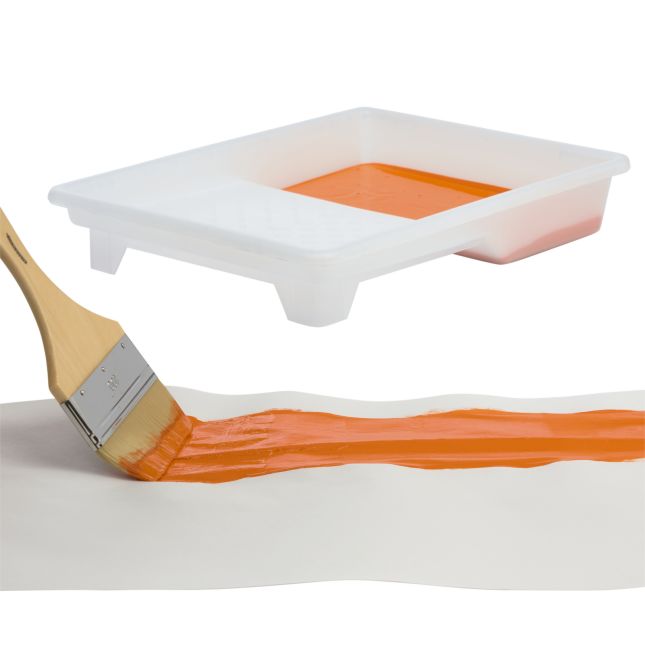 Colorations® Large Area Paint Brushes and Reusable Paint Tray Kit