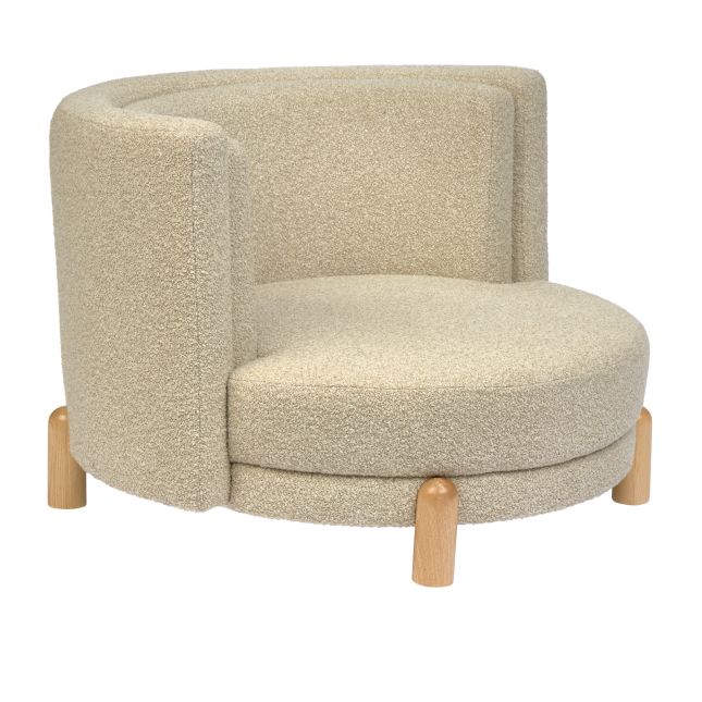 Environments® Bouclé Barrel Chair