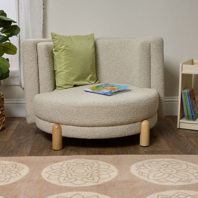 Environments® Bouclé Barrel Chair