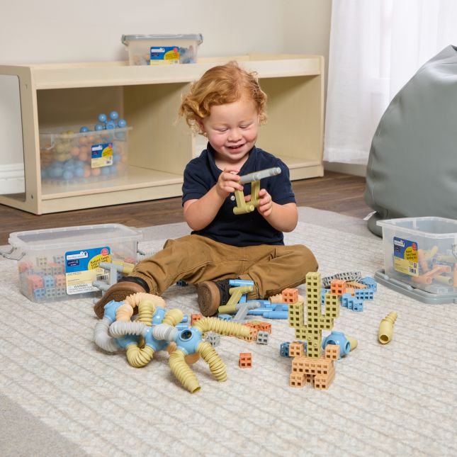 Excellerations® Natural Tone Manipulatives Set of 3 - 295 pieces