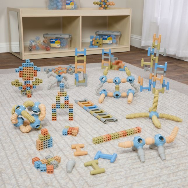 Excellerations® Natural Tone Manipulatives Set of 3 - 295 pieces