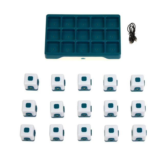 Glow Sequencing Cubes - Set of 15