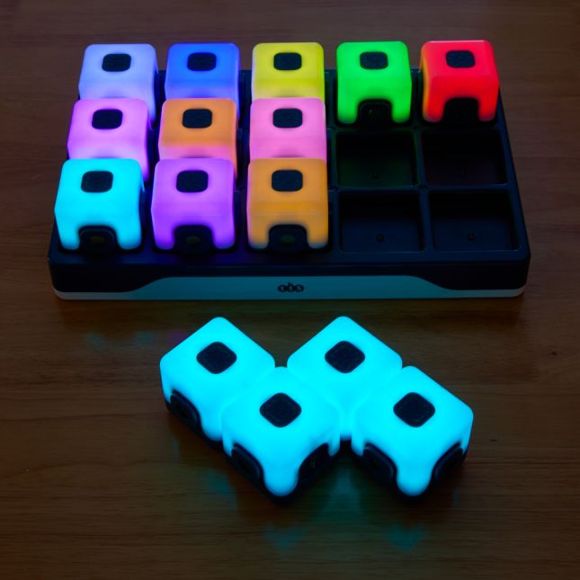 Glow Sequencing Cubes - Set of 15