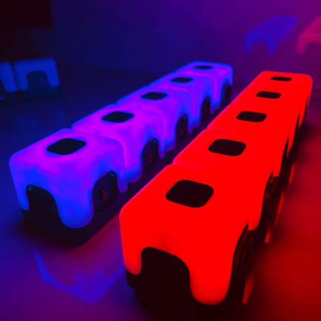 Glow Sequencing Cubes - Set of 15