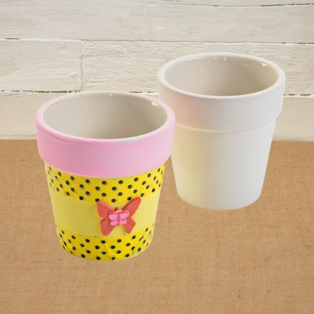 Colorations® Spring Garden Flower Pots – Makes 12 Craft Kits