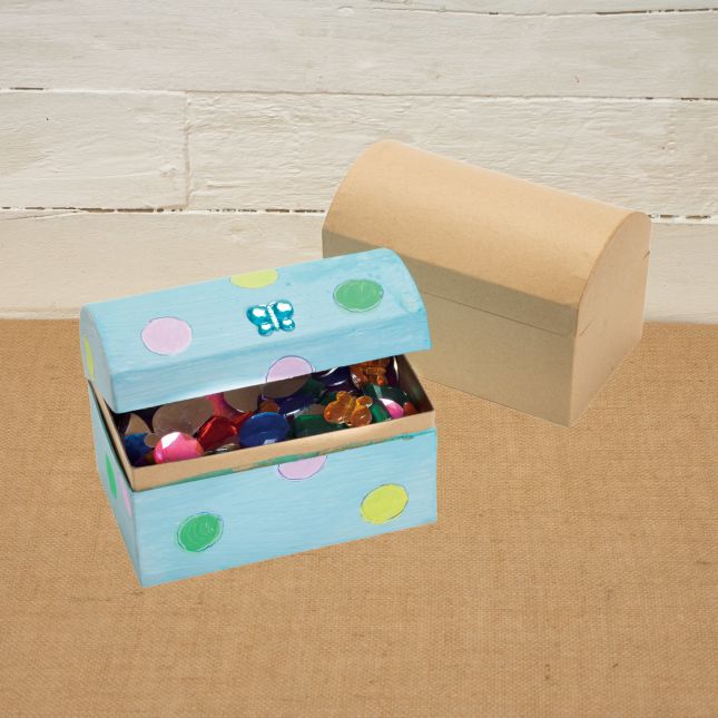Colorations® Spring Treasure Chests – Makes 12 Craft Kits