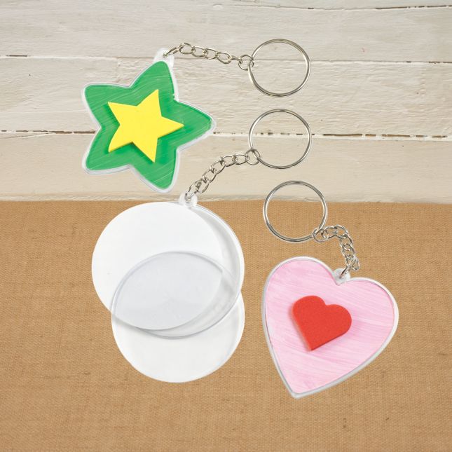 Colorations® Spring Keepsake Keychains – Makes 12 Craft Kits