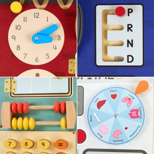 Excellerations® PlayGenius™ Community Helpers Wall Panels - Set of 6