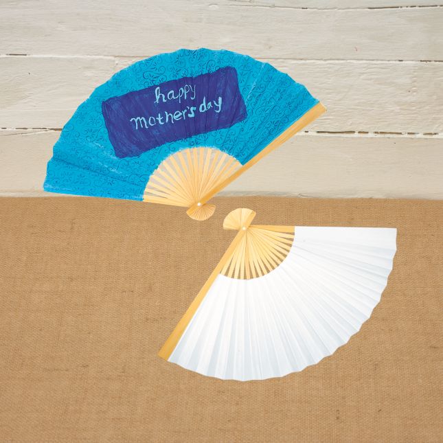 Colorations® Mother’s Day Keepsake Paper Fans – Makes