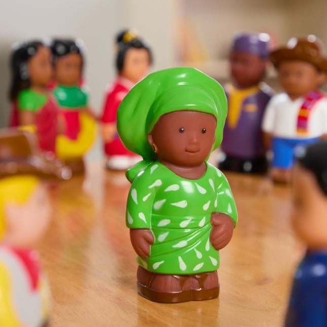 Chunky Multicultural Community Figures – Set of 8