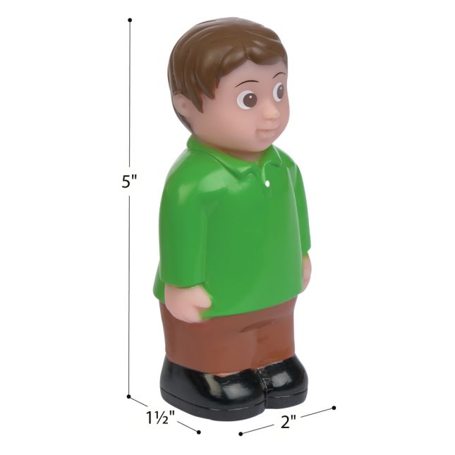 Chunky Caucasian Family Figures – Set of 4