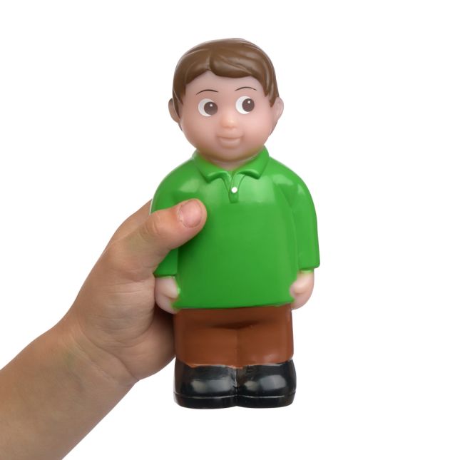 Chunky Caucasian Family Figures – Set of 4