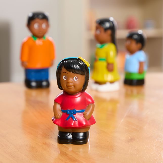 Chunky Hispanic Family Figures – Set of 4