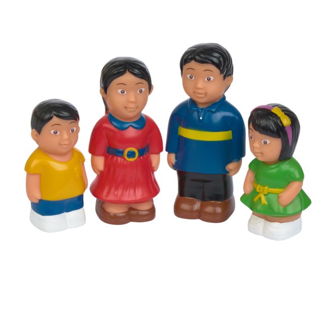 Chunky Asian Family Figures – Set of 4