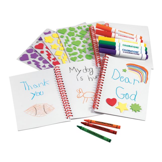 Colorations® Faith Based Reflection Journals Craft Kit – Makes 12 Crafts
