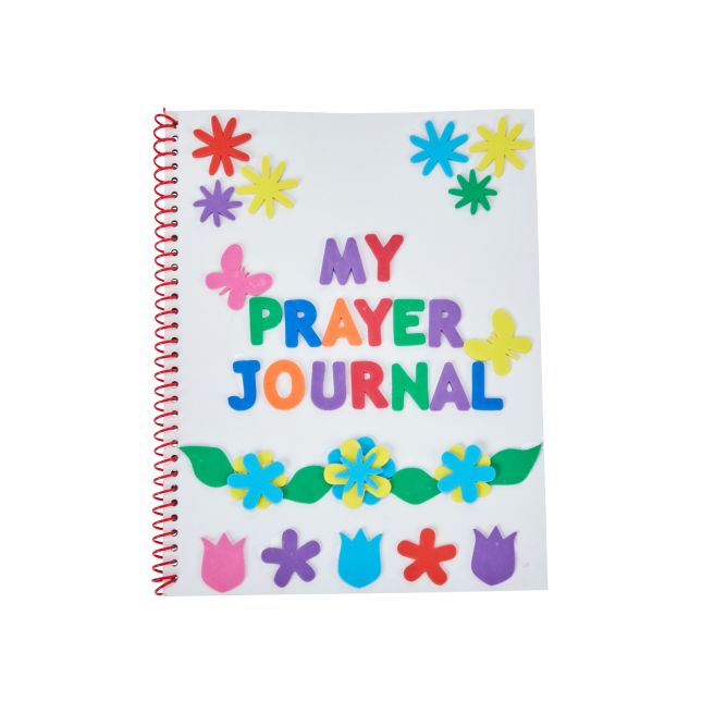 Colorations® Faith Based Prayer Journal Craft Kit – Makes 12 Crafts
